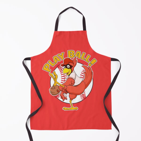 Aperçu de l'œuvre Cardinals Baseball Mascot Fredbird créée et vendue par Clubhouse19.