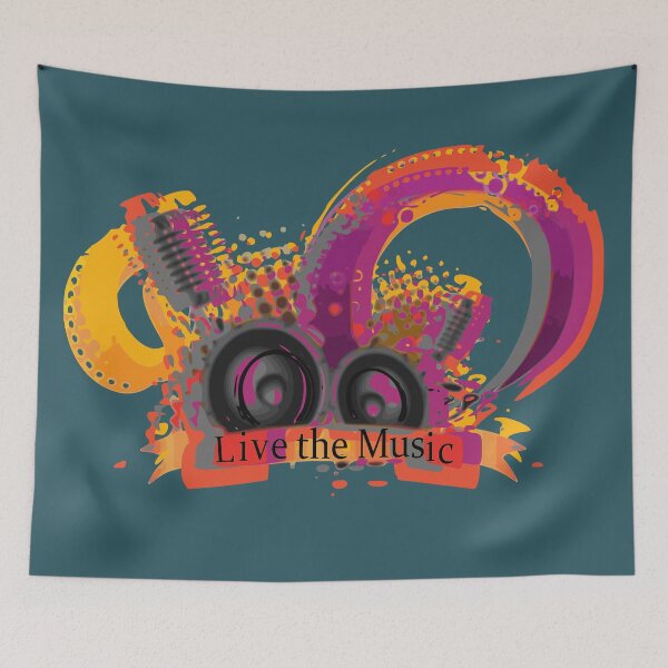 Item preview, Live the Music designed and sold by MrNik.