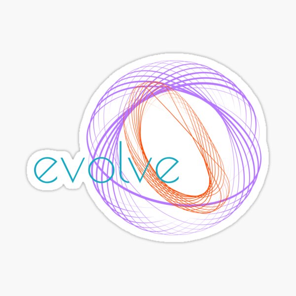 Evolve Sticker