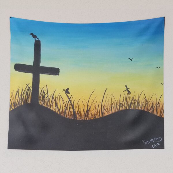 Item preview, Cross at sunrise designed and sold by keyarks2004.