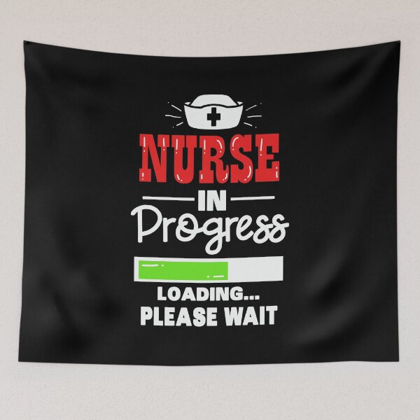 Item preview, Nurse in Progress - Funny Nursing Student designed and sold by shirtbubble.