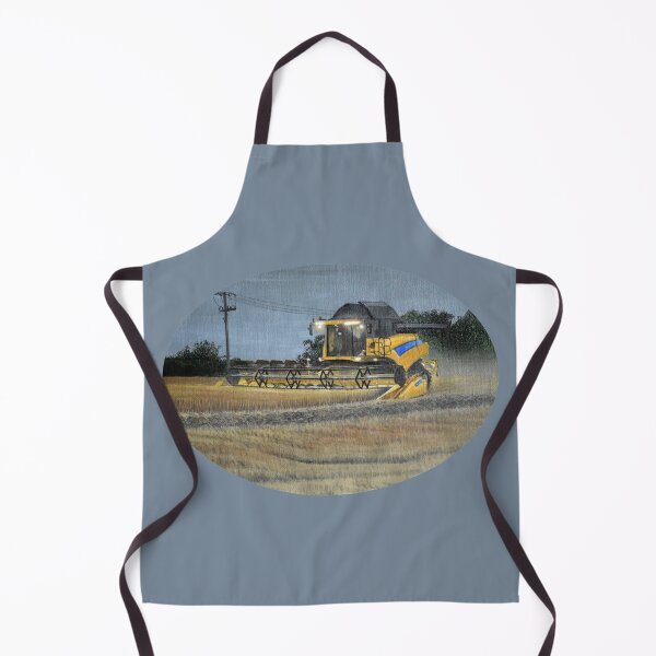 Item preview, Combine Harvester at Night designed and sold by SandraWarmerdam.