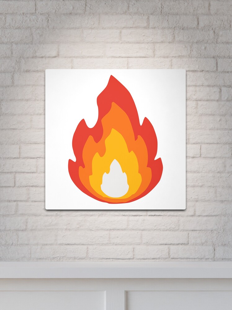 Sapnap Flame Name White Metal Print for Sale by Unlucky ㅤ