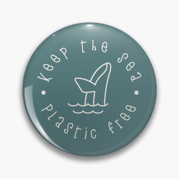 Item preview, keep the sea plastic free - whale scene designed and sold by foreco design.