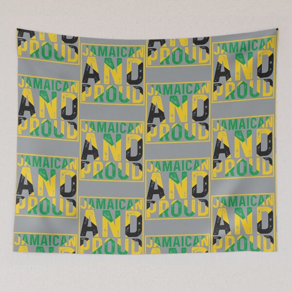 Item preview,  Jamaican and Proud Flag of Jamaica colors designed and sold by obedtheartist.