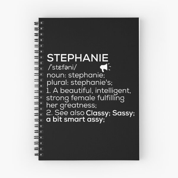 Item preview, Stephanie Name Definition designed and sold by Teelogic.
