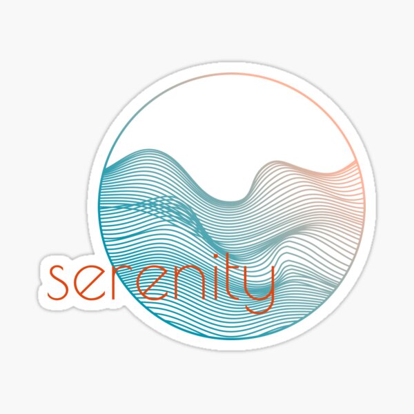 Serenity Zone Sticker