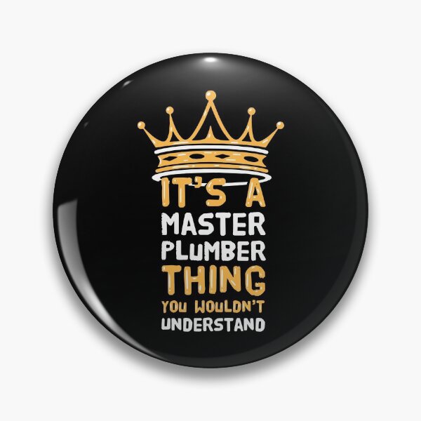 Item preview, Master Plumber designed and sold by shirtbubble.