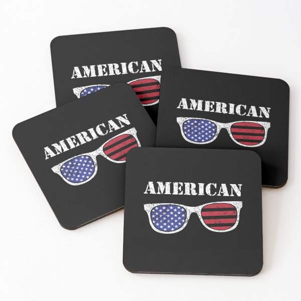 Item preview, American Sunglasses 4th of July Patriotic Flag designed and sold by OopteesLydia.