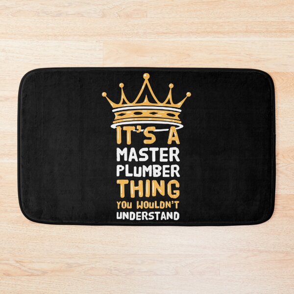 Item preview, Master Plumber designed and sold by shirtbubble.