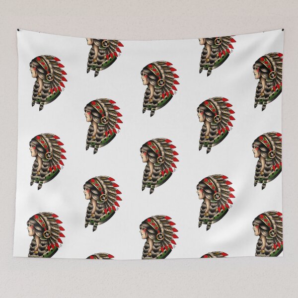 Item preview, Traditional Native American Girl  designed and sold by Patricia Sullivan.