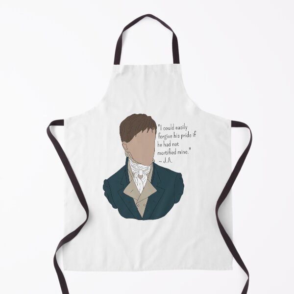 Item preview, Mr. Darcy Pride and prejudice quote - forgive his pride designed and sold by Luluprojects.