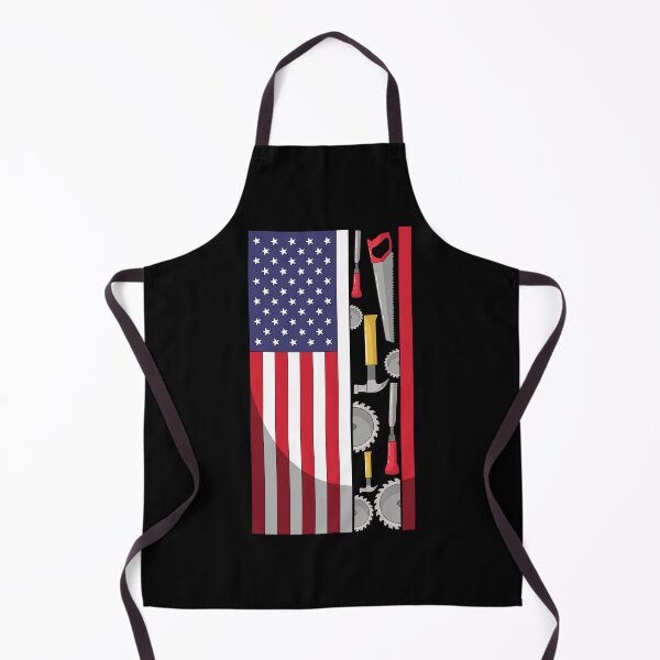 Item preview, American Flag & Woodworking Tools designed and sold by shirtbubble.