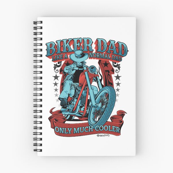 Item preview, Biker DAD, like a normal Dad only much cooler, coolest dad, biker designed and sold by Lekrock.