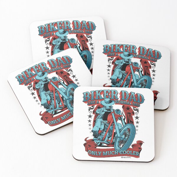 Item preview, Biker DAD, like a normal Dad only much cooler, coolest dad, biker designed and sold by Lekrock.