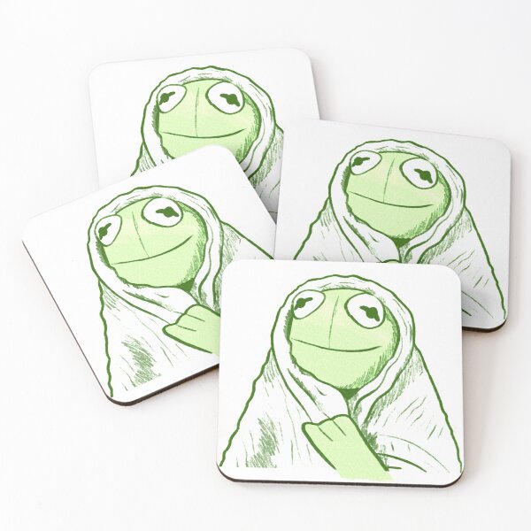 Item preview, Kermit blanket - colour designed and sold by geekartistry.