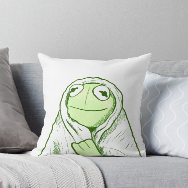 Item preview, Kermit blanket - colour designed and sold by geekartistry.