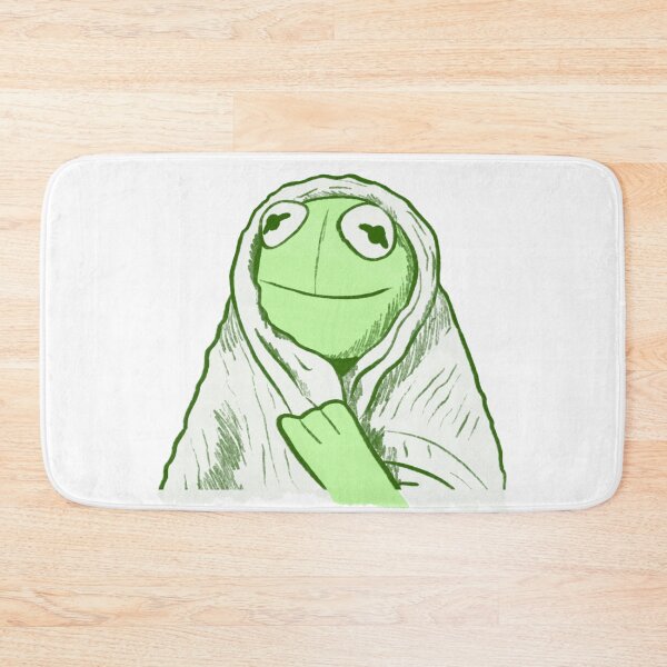 Item preview, Kermit blanket - colour designed and sold by geekartistry.