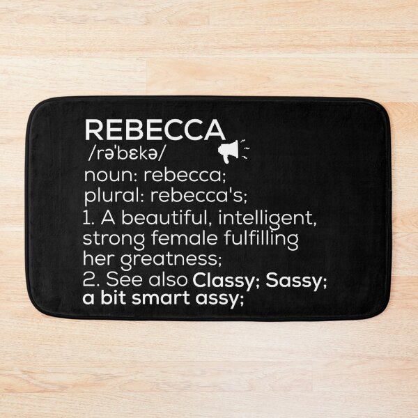 Item preview, Rebecca Name Definition designed and sold by Teelogic.