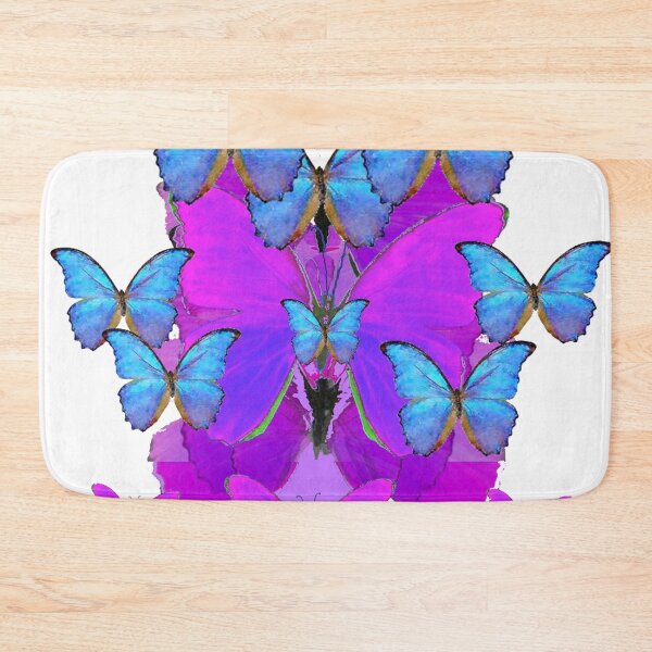 Item preview, ABSTRACT BLUE-PURPLE MONARCH STYLE BUTTERFLY PATTERNS designed and sold by sharlesart.
