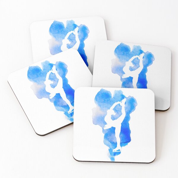 Item preview, Ice skating lover Watercolor  designed and sold by RaquelDeneth.