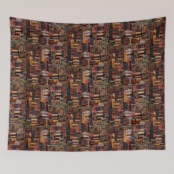 Item preview, Vintage Book Print Pattern designed and sold by booksnbobs.