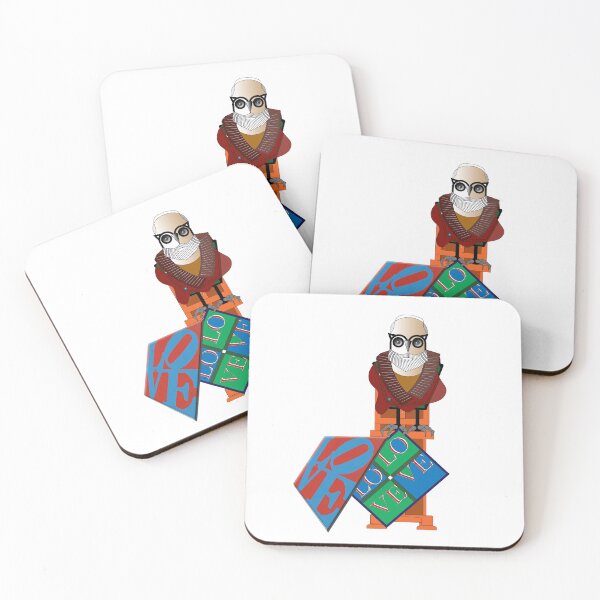 Item preview, Owl as Artist (R. Indi., 1928-2018 Pop Art American painter) Enigmatic? Art, Decorative, Kind, Digital, Colorful, designed and sold by Paszkan.