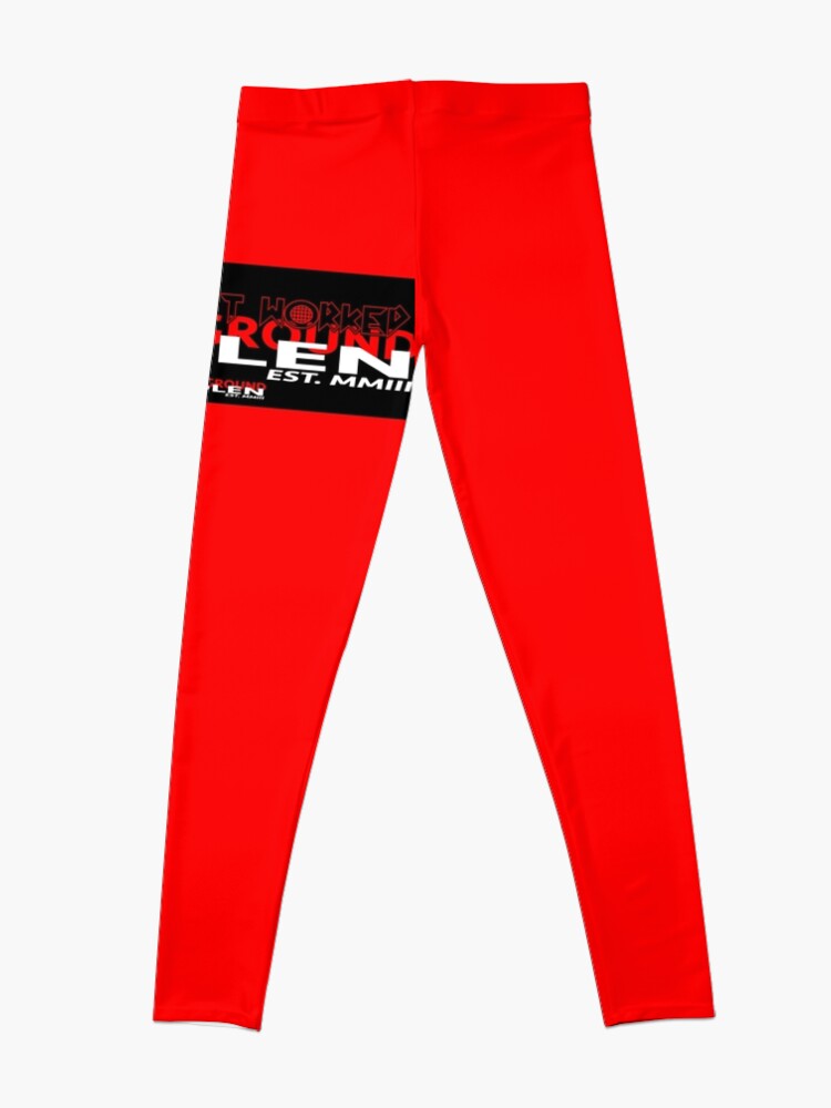 Alternate view of RED COLLECTION NONE OF IT WORKED! Leggings