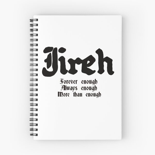 Item preview, Jireh designed and sold by Bloom Faithfully.