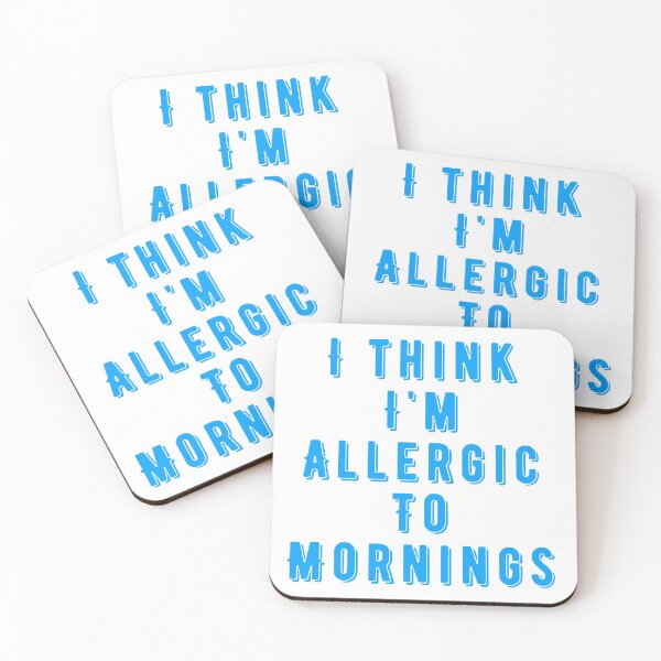 Item preview, Allergic To Mornings designed and sold by Zaveroa.