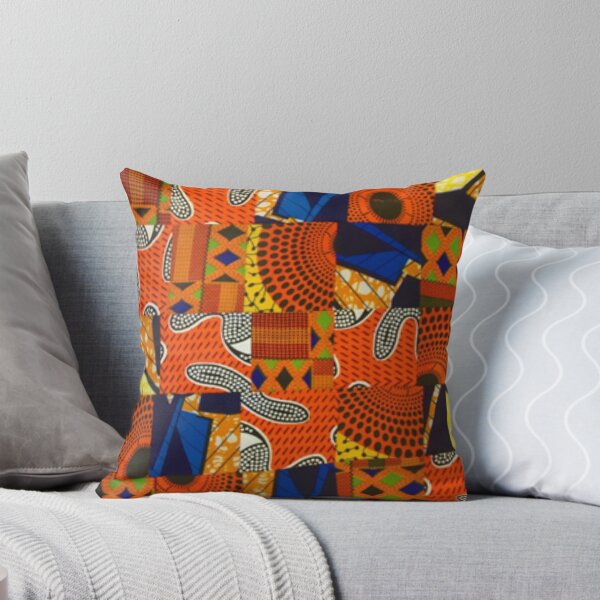 Item preview, African Fabric Patchwork Collage Art Patterns [#218] designed and sold by AfriStyleUK.