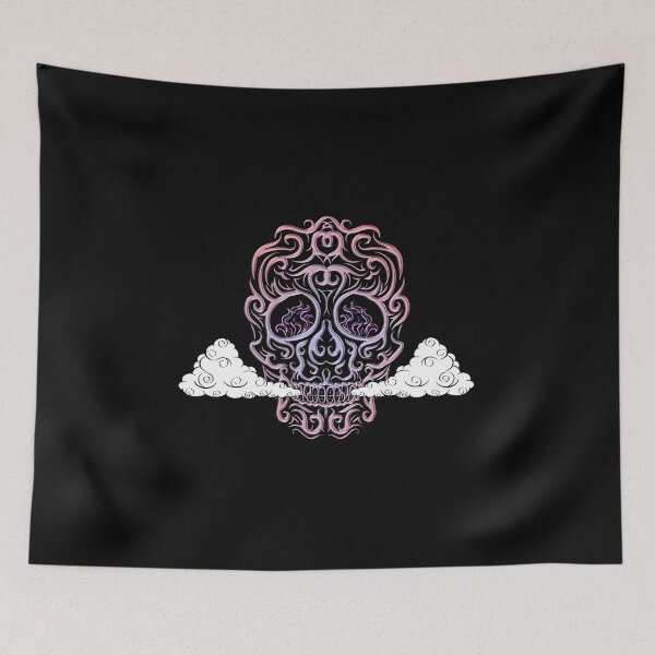 Item preview, Pastel skull smoking #Skull designed and sold by MrJean.