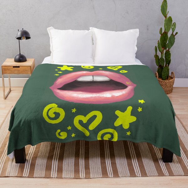 Item preview, Beautiful fashion lips. Sweet lovely sexy cute kiss. designed and sold by RukkiZukkiArt.