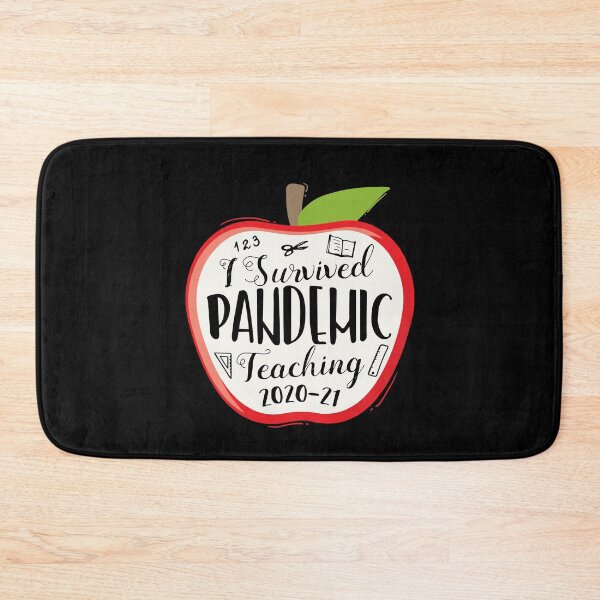 Item preview, I Survived Pandemic Teaching 2020 2021 School Teachers designed and sold by Dressed For  Duty.