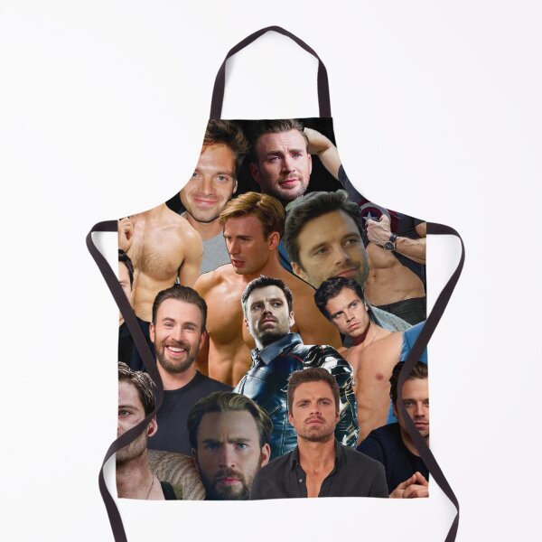 Item preview, Sebastian Stan and `Chris Evans Collage designed and sold by M-n-F.