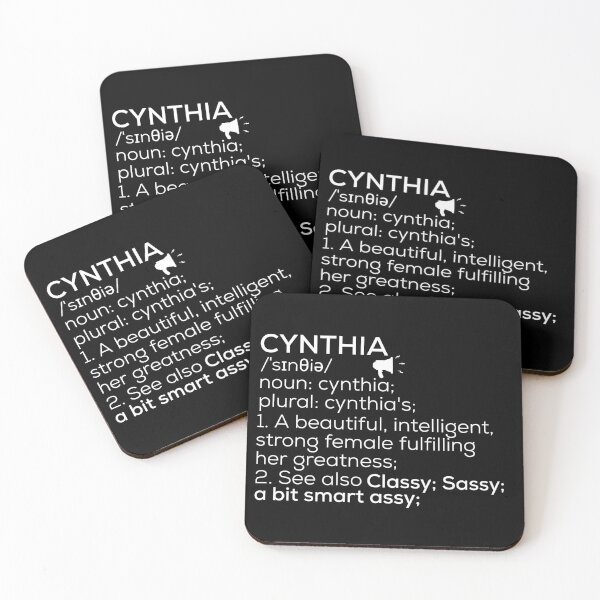 Item preview, Cynthia Name Definition designed and sold by Teelogic.
