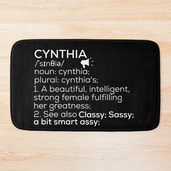 Item preview, Cynthia Name Definition designed and sold by Teelogic.