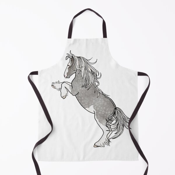 Item preview, Rearing Gypsy Vanner- Silver Dapple Pinto designed and sold by OryPhotography.