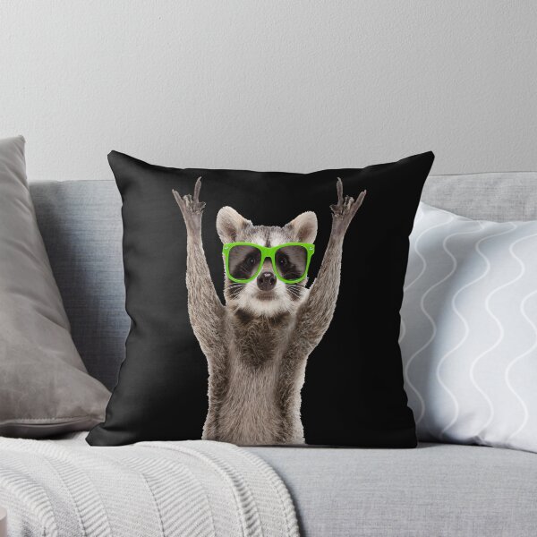 Item preview, Rock on racoon designed and sold by pnkpopcorn.