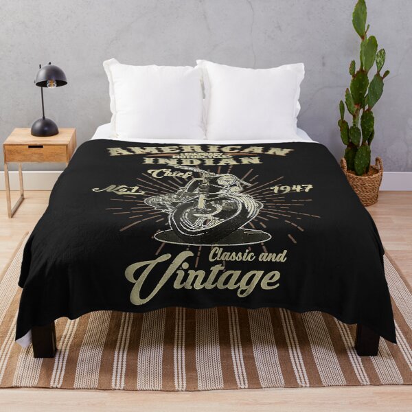 Item preview, Vintage American Motorcycle Indian for Old Biker Gifts designed and sold by celenakaye467.