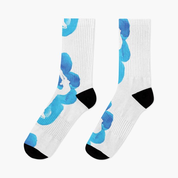 Item preview, Ice skating blue watercolor designed and sold by RaquelDeneth.