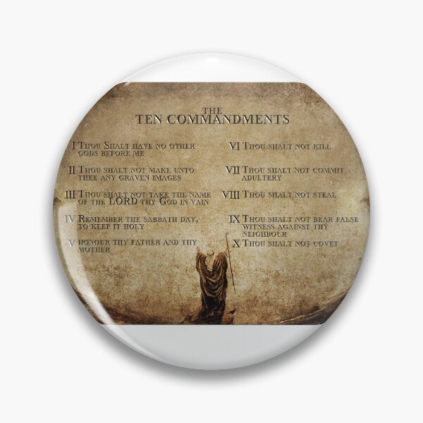 Item preview, 10 Commandments designed and sold by saved2serve.
