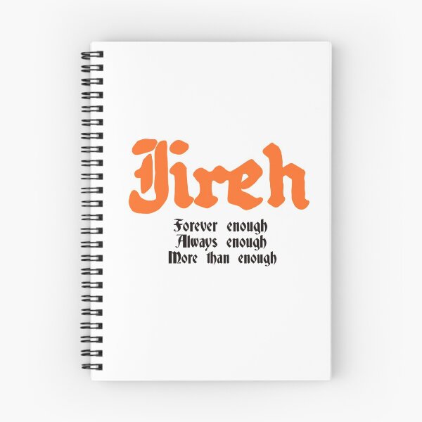 Item preview, Jireh designed and sold by Bloom Faithfully.