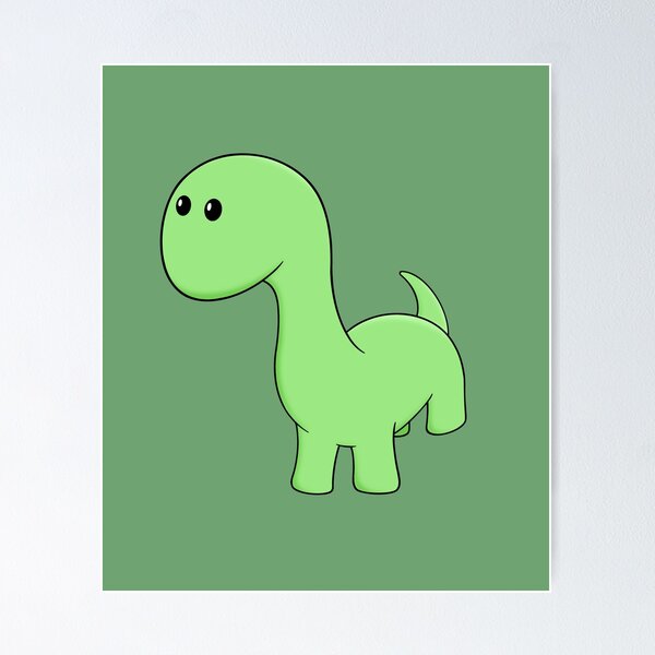 Item preview, Cute Diplodocus - Cute Dinosaur designed and sold by BaconPancakes21.