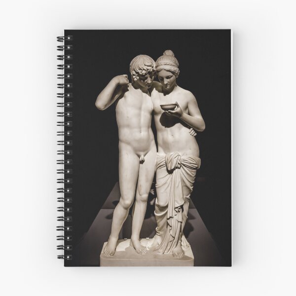 Item preview, Cupid and Psyche (Amore e Psiche) by Bertel Thorvaldsen. Symbol of eternal love, 1861. designed and sold by Paolo Modena Photography    -   Fine Italian Art.