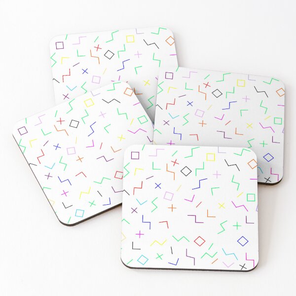 Item preview, 90s Confetti Pattern Multicolor designed and sold by ArashiiGames.