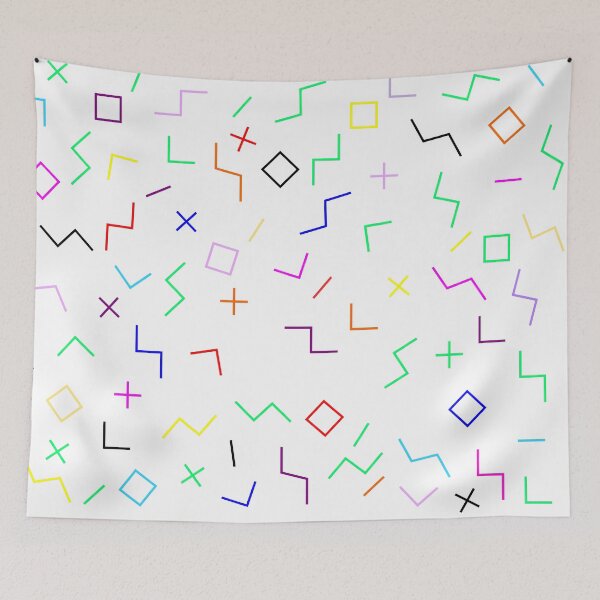 Item preview, 90s Confetti Pattern Multicolor designed and sold by ArashiiGames.