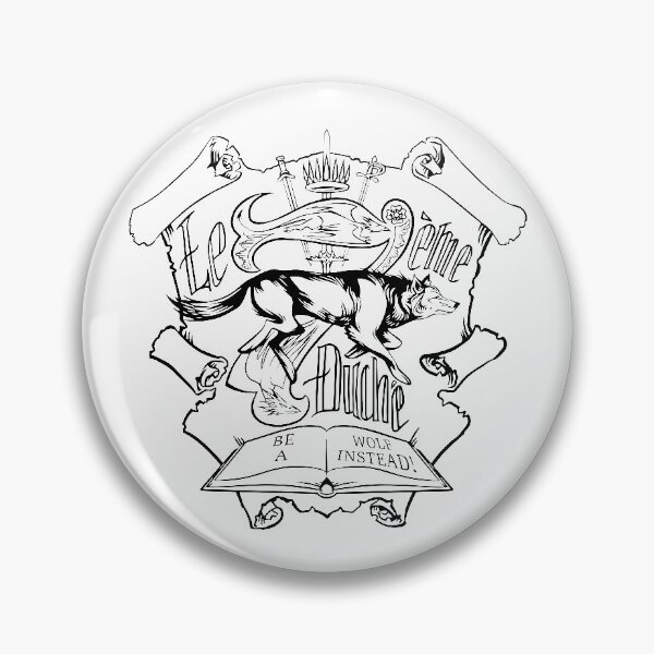 Item preview, Be a wolf instead - Black designed and sold by LeSeptiemeDuche.