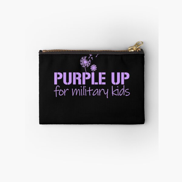 Item preview, Purple Up For Military Kids Dandelion Military Child Month Gear designed and sold by DynamicDesign.