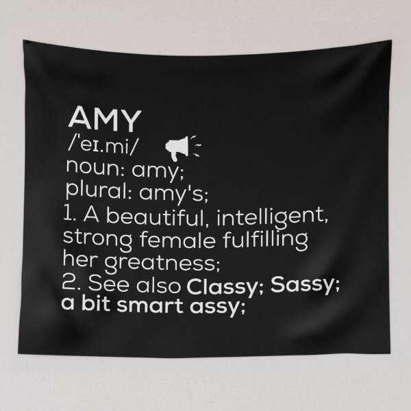 Item preview, Amy Name Definition designed and sold by Teelogic.